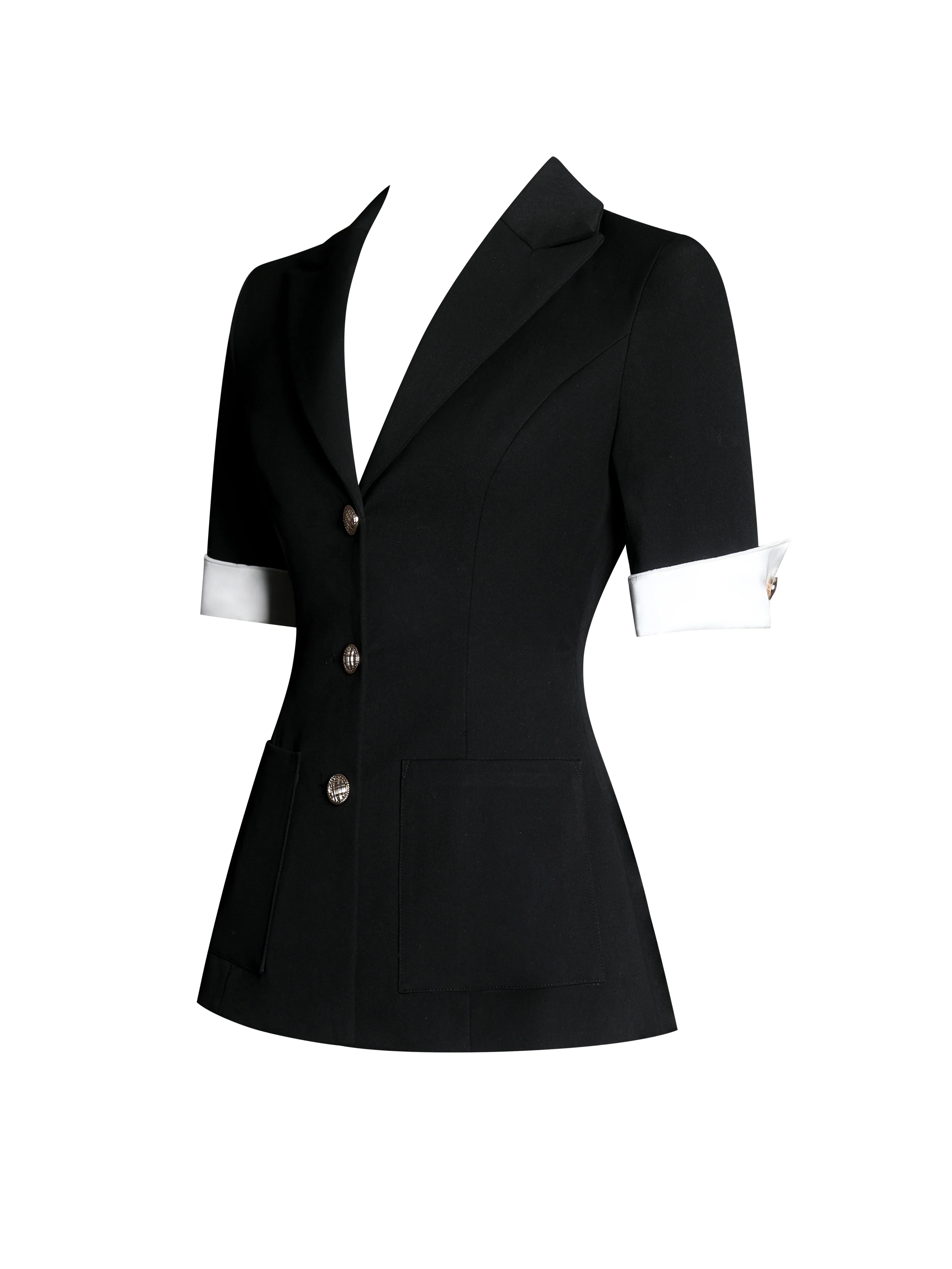 Aleena Short Sleeve Business Casual Blazer - Image 10