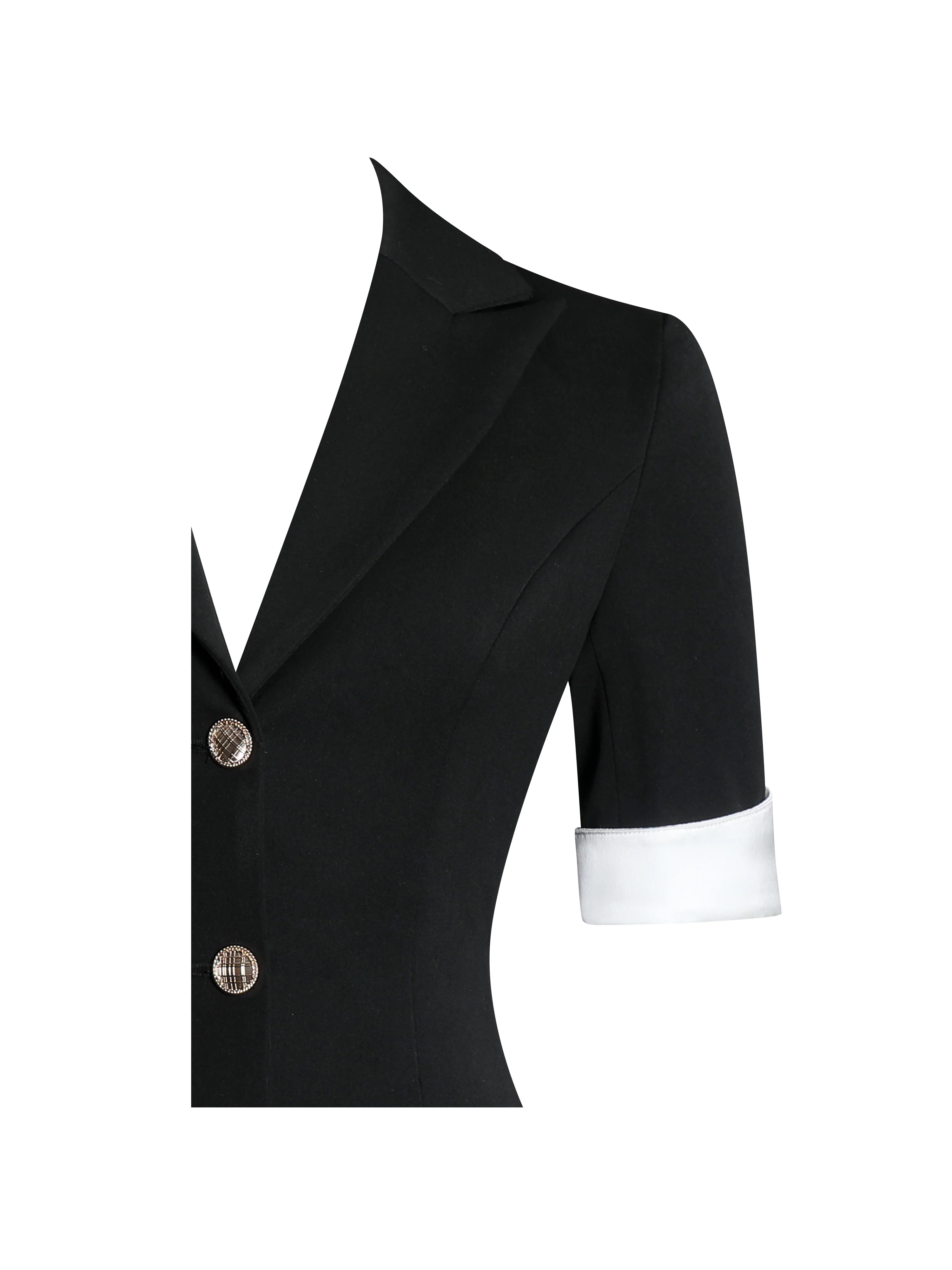 Aleena Short Sleeve Business Casual Blazer - Image 12