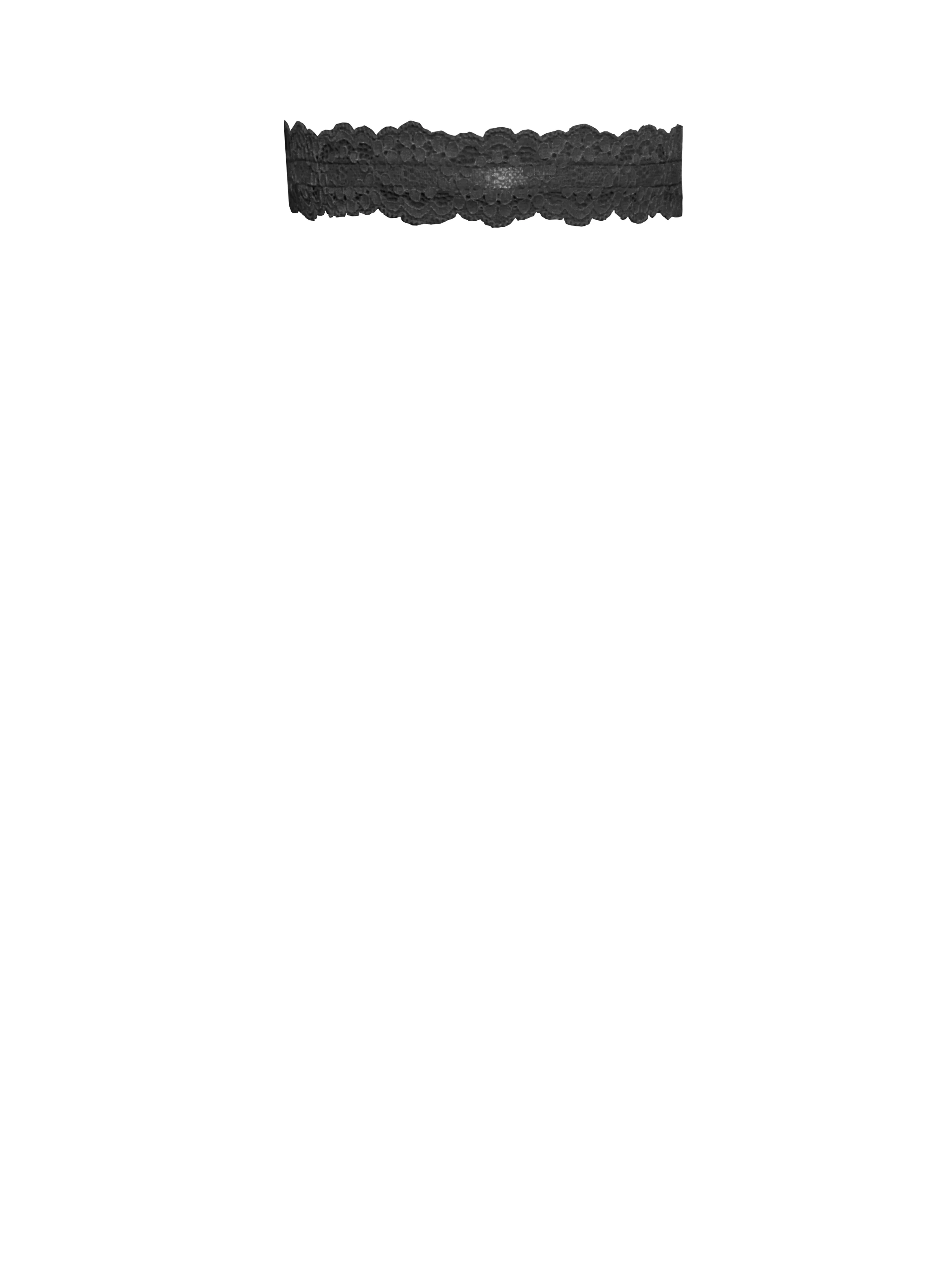Black Lace Luxe Leg Garter - Image 3
