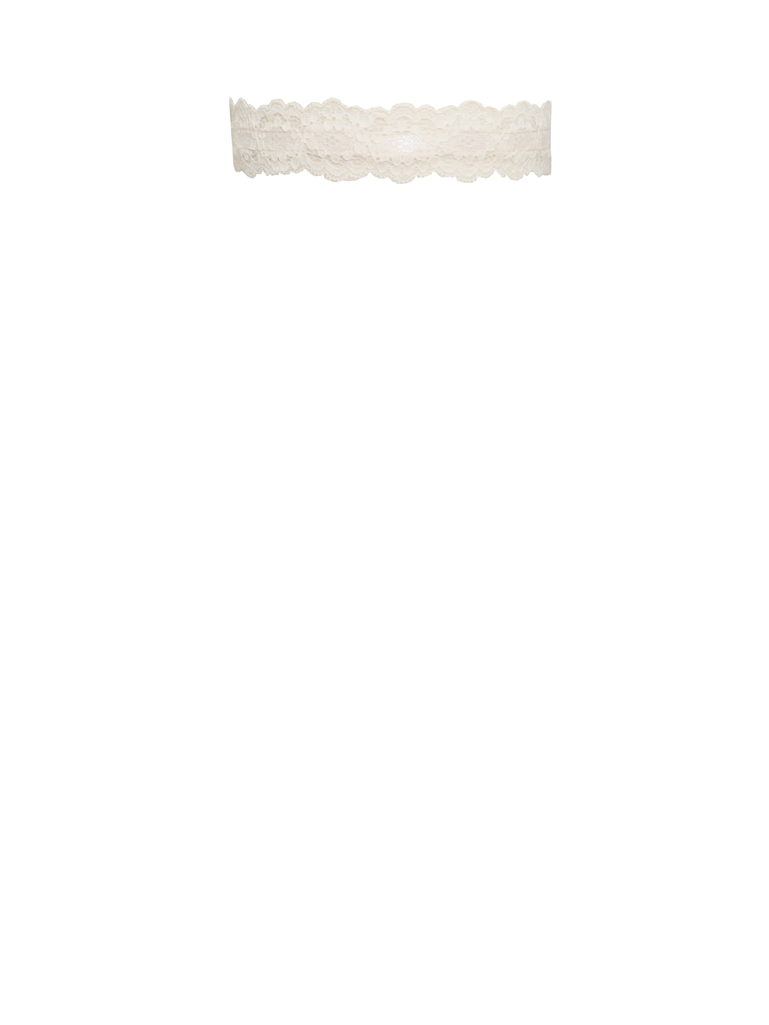 Beige Lace Luxe Leg Garter - Image 14