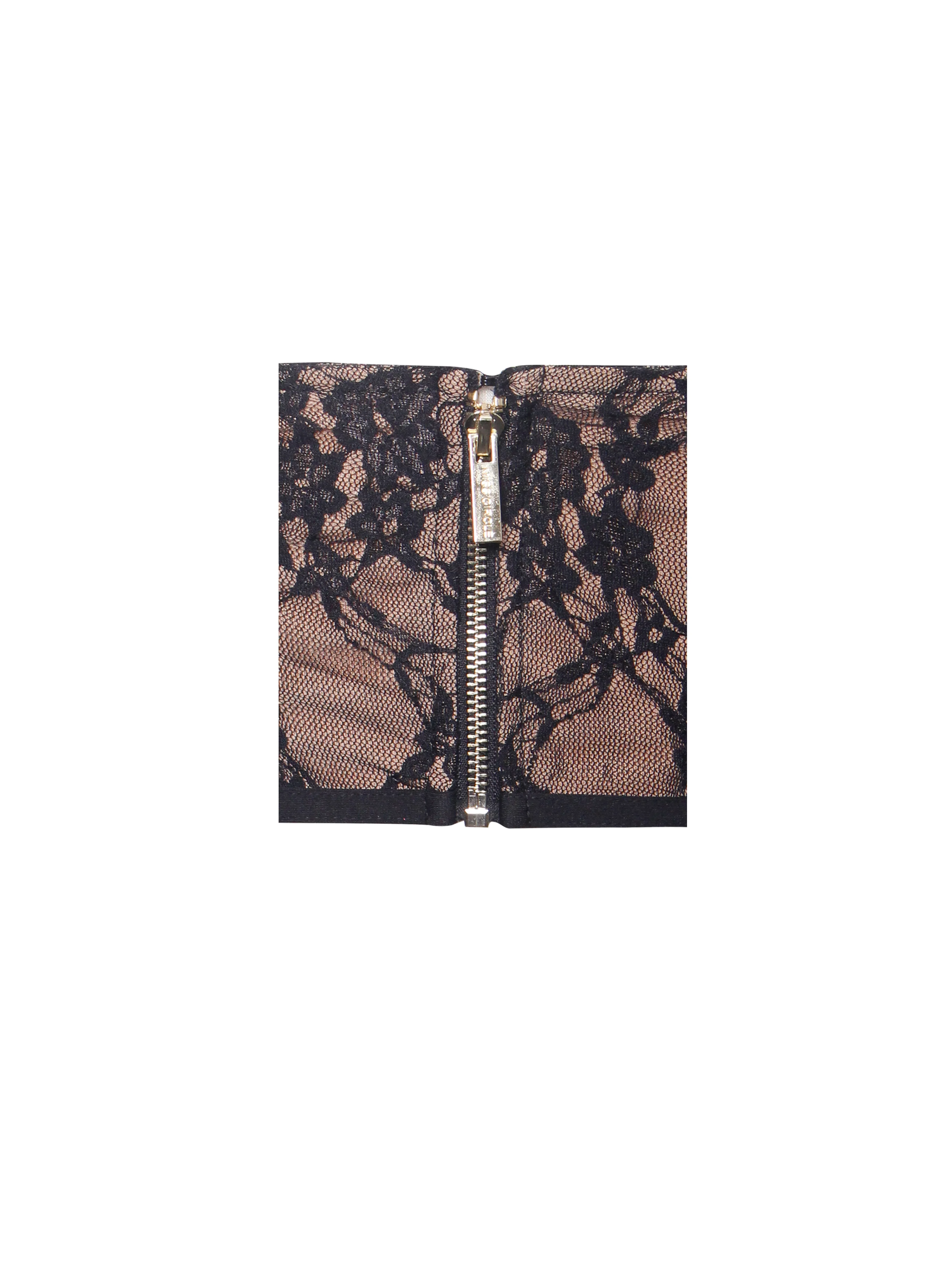 New Romantics Black Lace Corset Top - Image 9